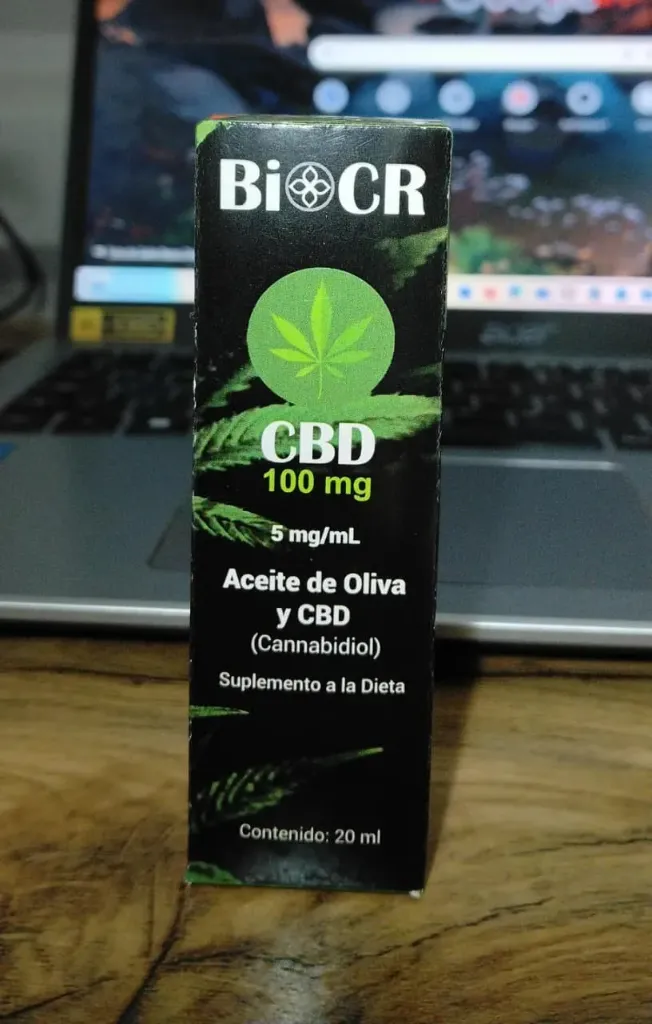 Aceite CBD 100 mg (baja concentración)