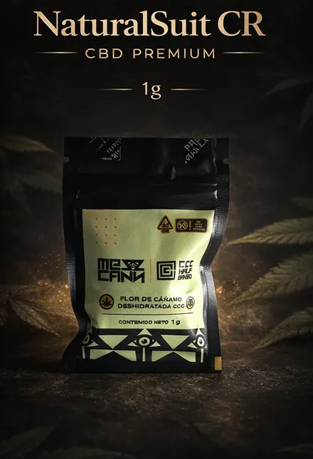 Flor de CBD Premium 1g (Half Baked)