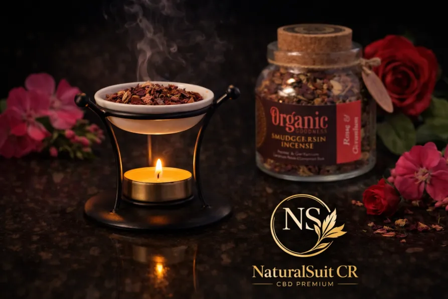 Resina Natural de Rosa & Geranio – Experiencia Sensorial Premium