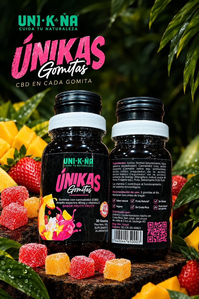 GOMITAS CBD ÚNIKAS